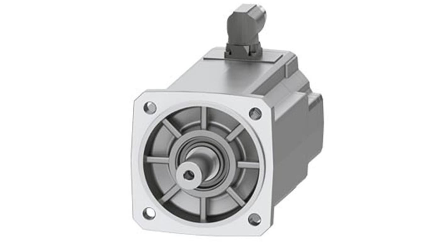Servomotore Siemens 1FK2106-4AF01-0MA0, sincrono a magnete permanente, 2,7 kW, 33 Nm, 3000 giri/min, design compatto.