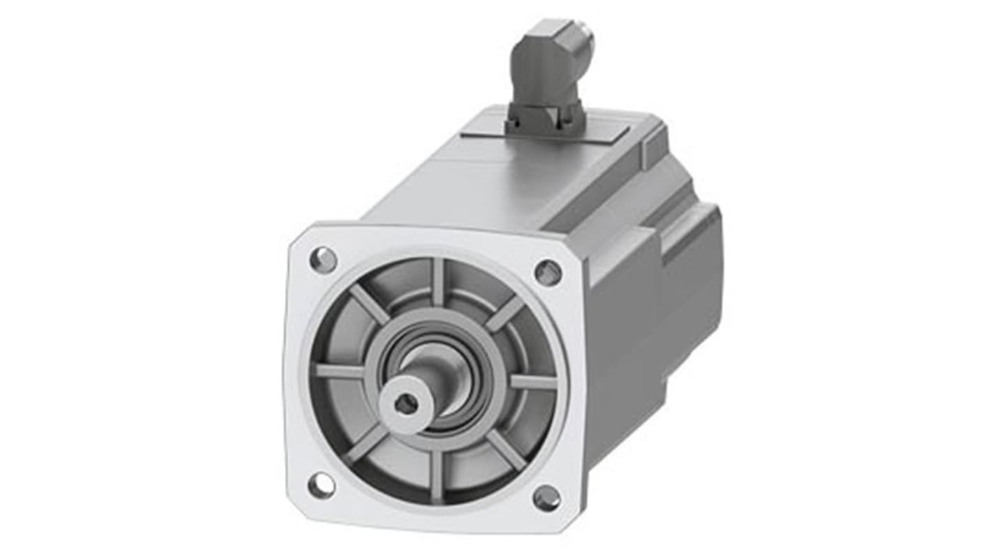 Servomotore Siemens 1FK2106-4AF10-0MA0, sincrono a magnete permanente, 2,7 kW, 33 Nm, 3000 giri/min, design compatto.