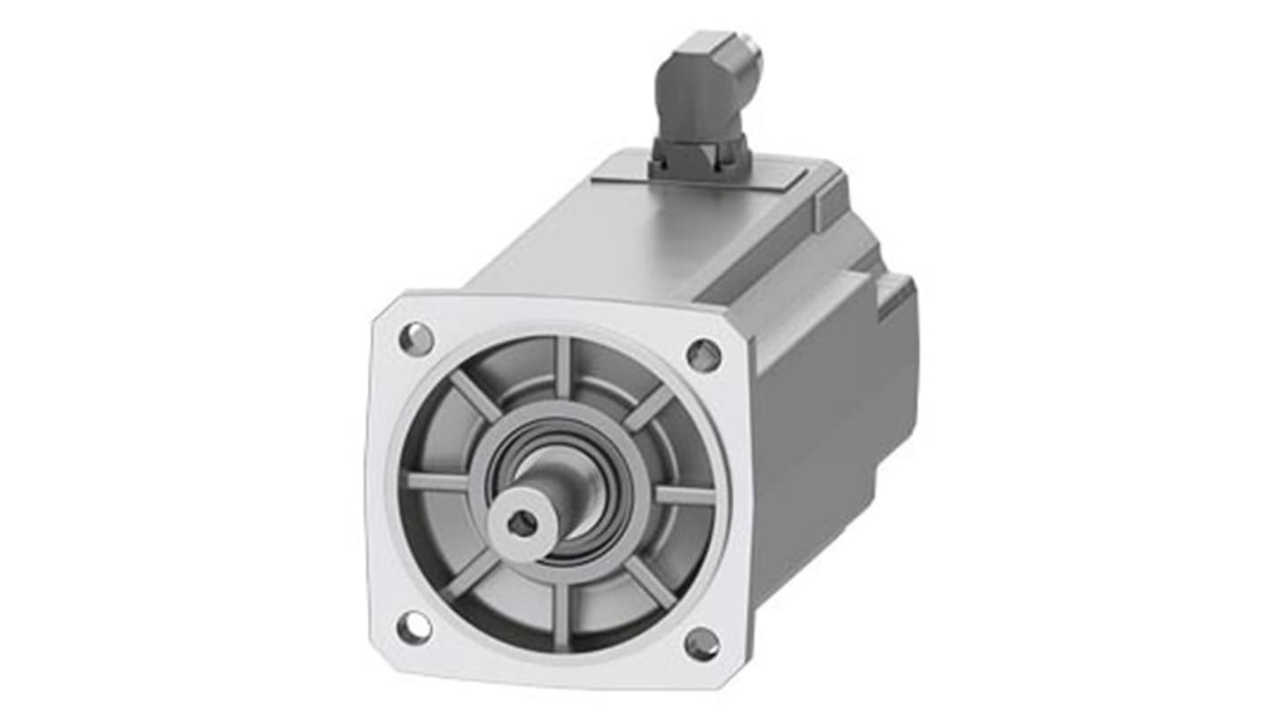 Servomotore Siemens 1FK2106-6AF00-0SA0, sincrono a magnete permanente, 3,3 kW, 3000 giri/min, coppia massima 45,5 Nm.