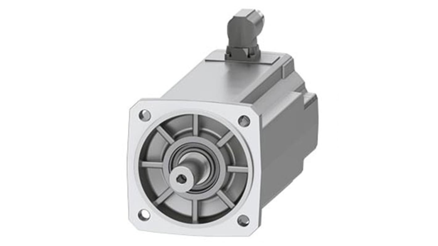 Servomotore Siemens 1FK2106-6AF01-0MA0, sincrono a magnete permanente, 3,3 kW, 3000 giri/min, coppia massima 45,5 Nm.