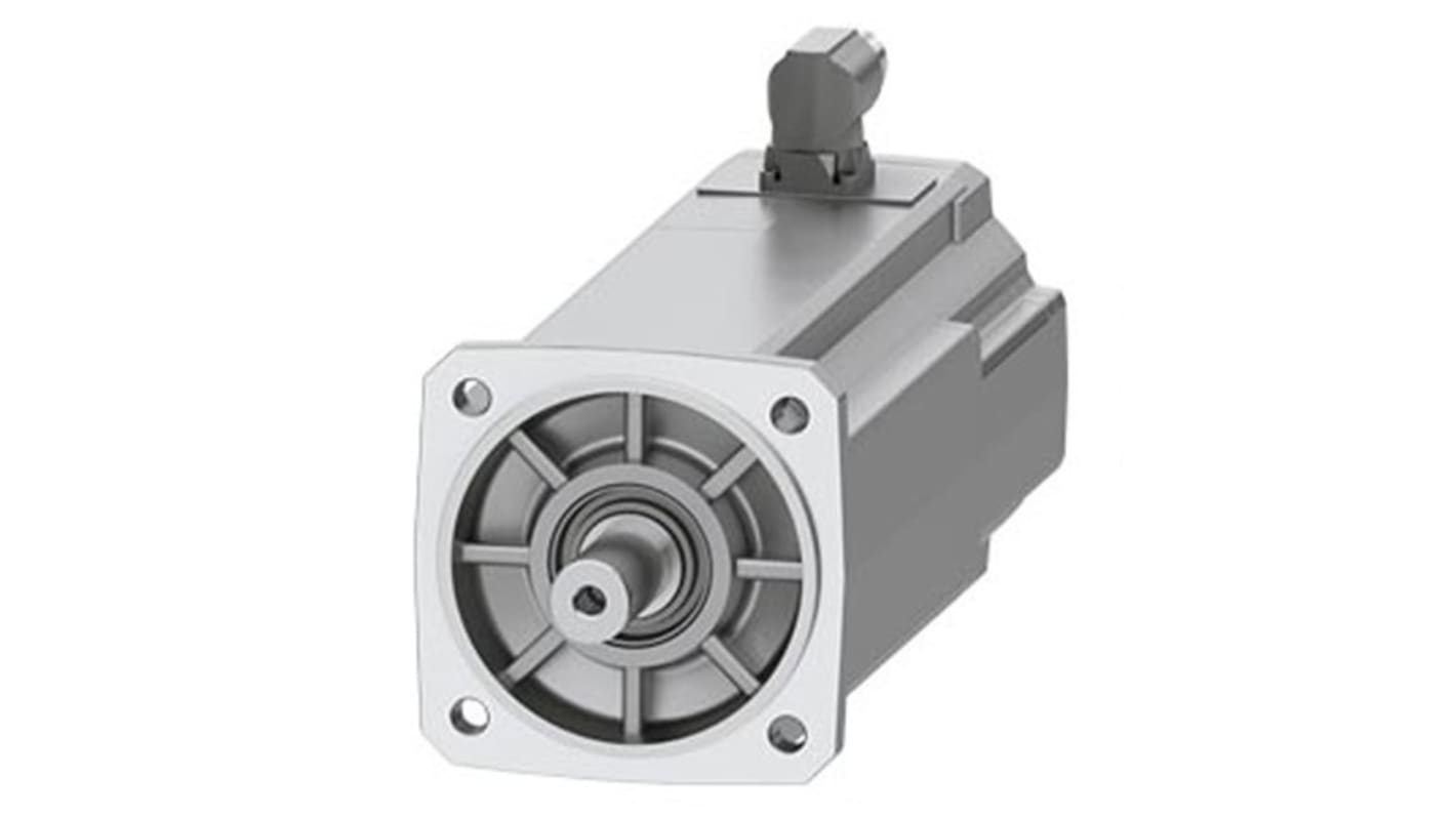 Servomotore Siemens 1FK2106-6AF10-0MA0, sincrono a magnete permanente, 3,3 kW, 3000 giri/min, coppia massima 45,5 Nm.