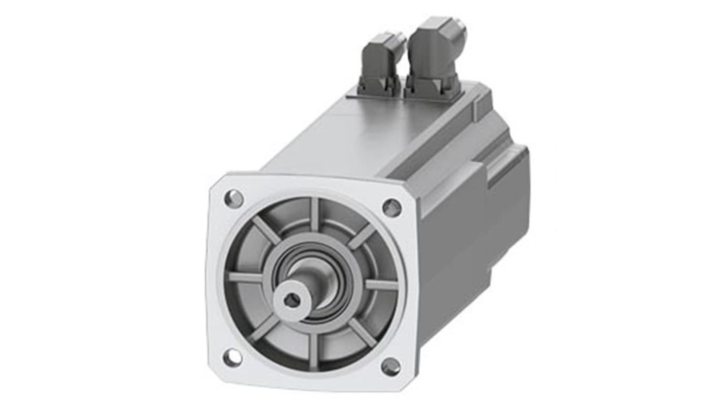 Servomotore Siemens 1FK2106-6AF10-1MA0, sincrono a magnete permanente, 3,3 kW, 3000 giri/min, coppia massima 45,5 Nm.
