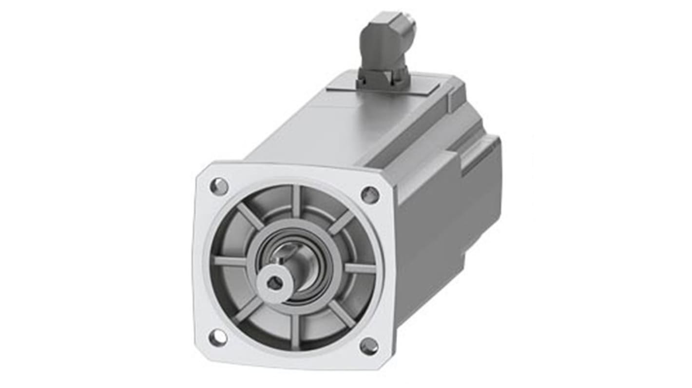 Servomotore Siemens 1FK2106-6AF10-1SA0, sincrono a magnete permanente, 3,3 kW, 3000 giri/min, coppia massima 45,5 Nm.