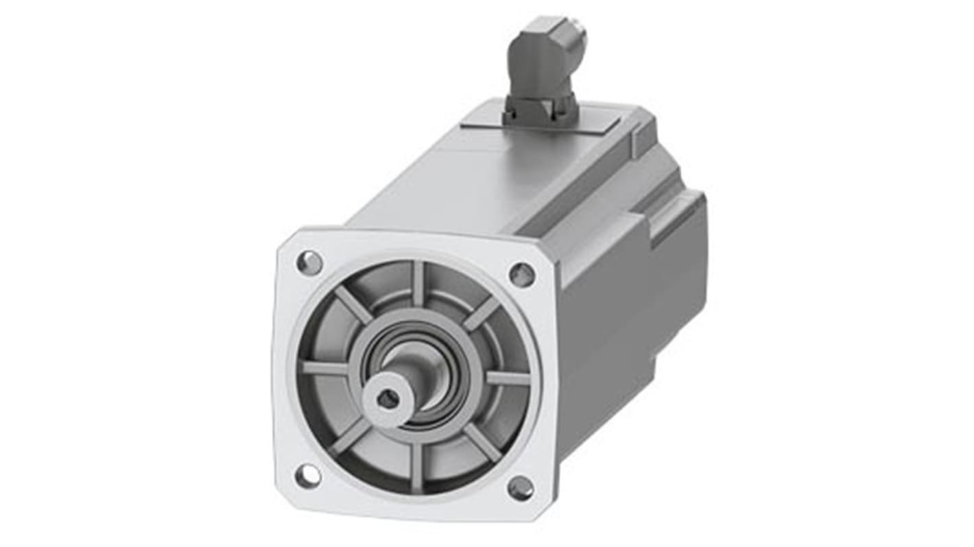 Servomotore Siemens 1FK2106-6AF11-0SA0, sincrono a magnete permanente, potenza 3,3 kW, coppia massima 45,5 Nm, 3000 giri/min.