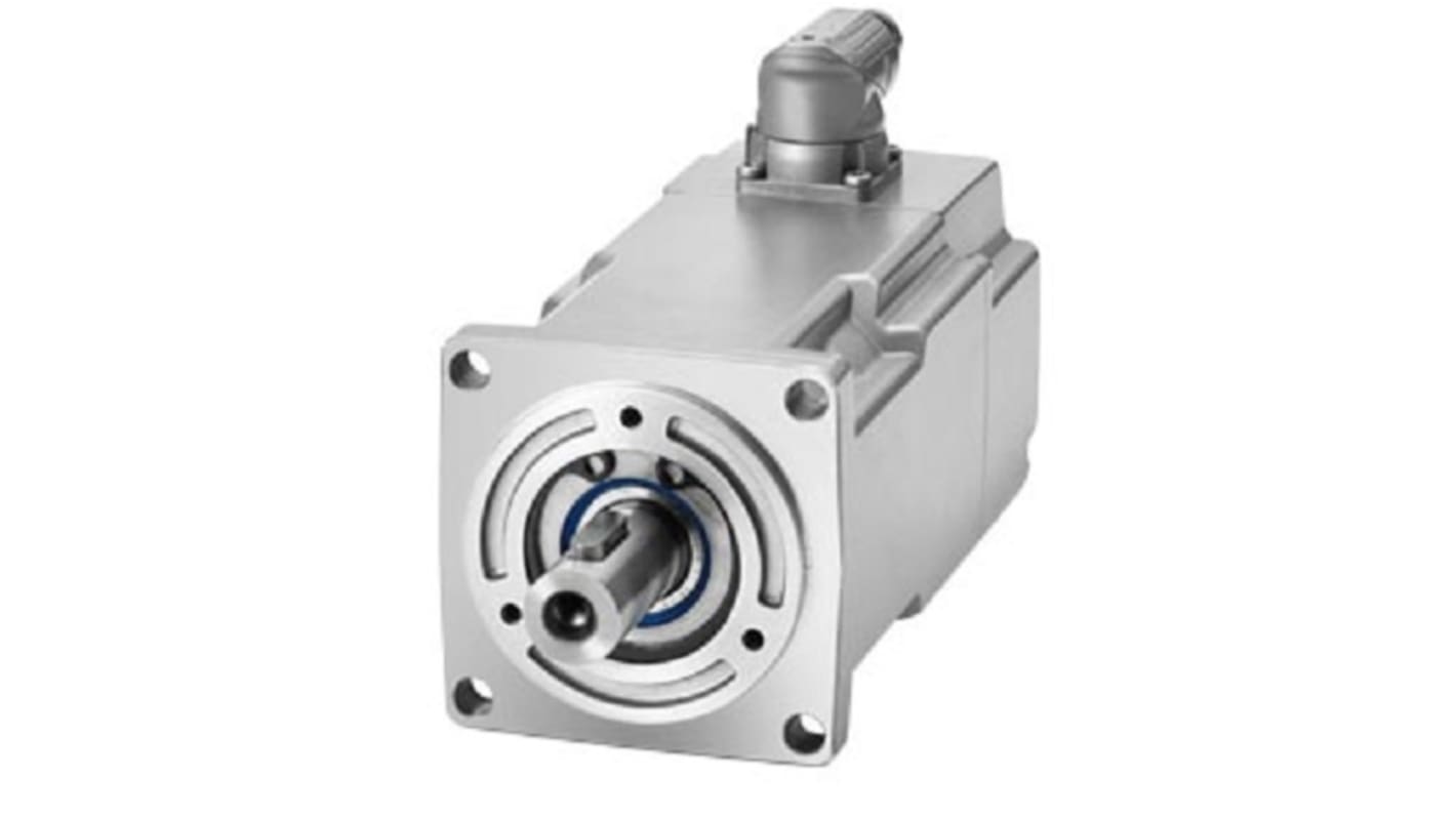 Servomotore Siemens 1FK2203-2AG11-0SA0, sincrono a magnete permanente, 0,2 kW, 3000 giri/min, coppia massima 1,85 Nm.
