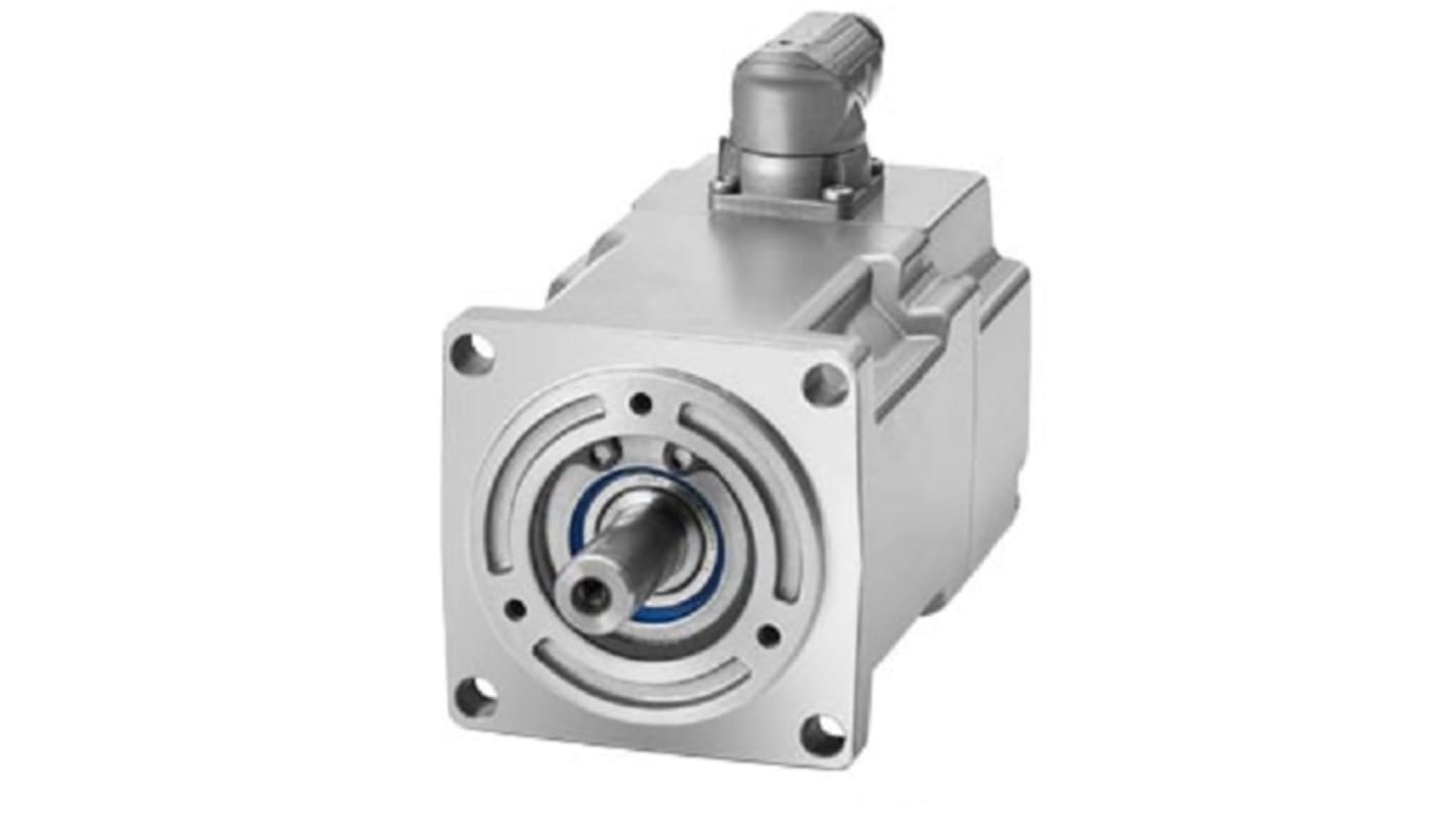 Servomotore Siemens 1FK2203-2AK01-0SA0, motore sincrono compatto, coppia massima 1,85 Nm, 6000 giri/min, 400-480 V.