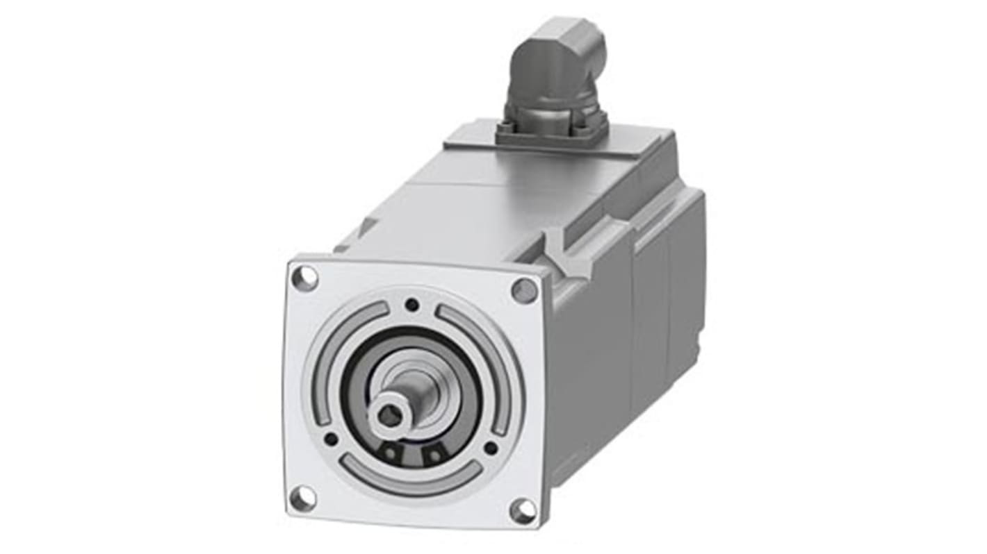 Servomotore Siemens 1FK2203-4AG10-2MA0, motore sincrono 0,4 kW, coppia 3,75 Nm, 3000 giri/min, alimentazione 230-240 V.