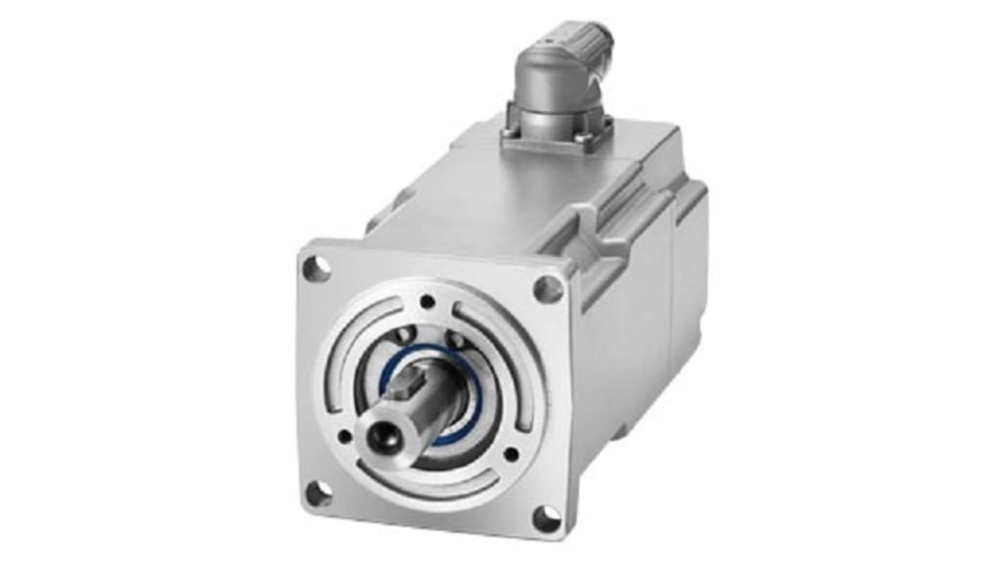 Servomotore Siemens 1FK2203-4AG11-1SA0, sincrono a magnete permanente, 0,4 kW, 3000 giri/min, coppia massima 3,75 Nm.