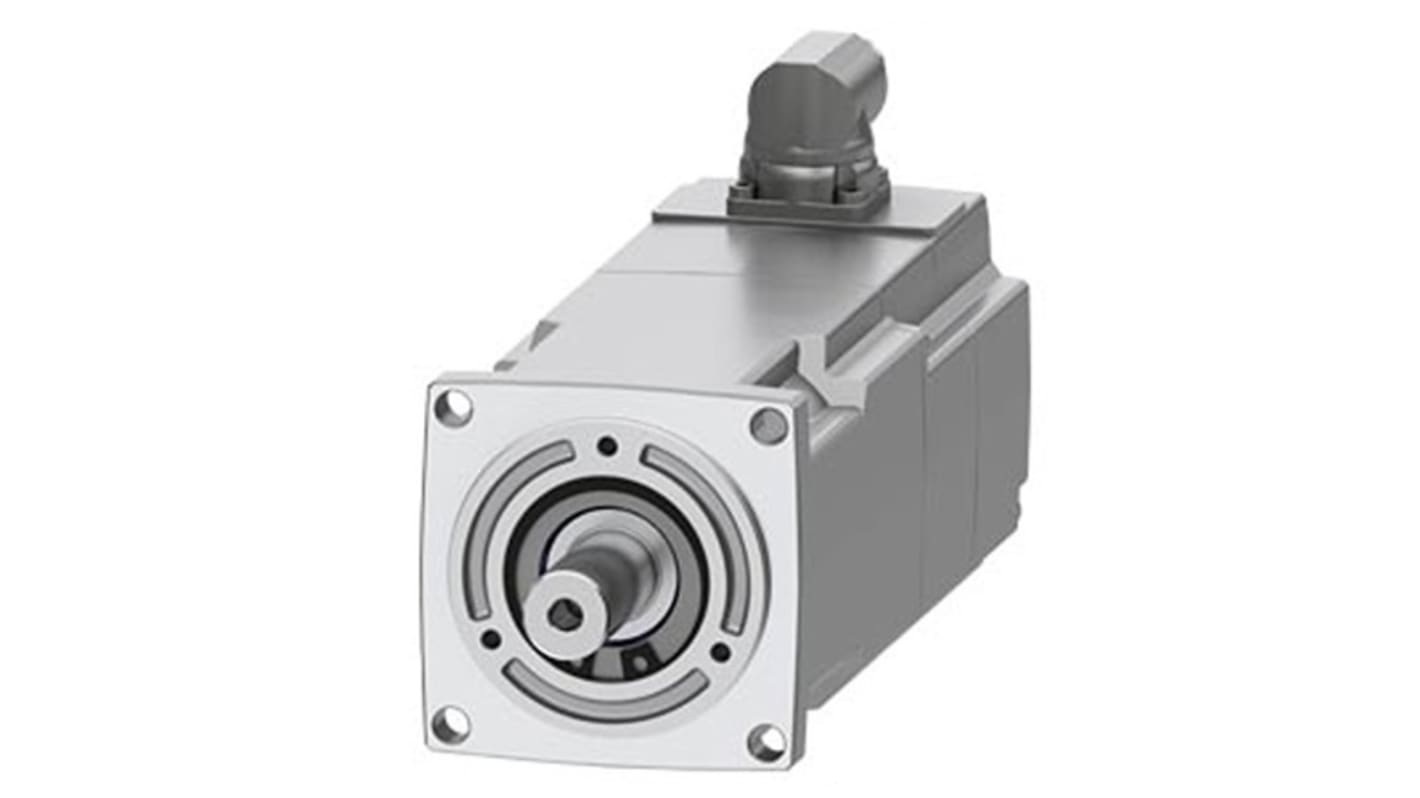 Servomotore Siemens 1FK2203-4AK10-0MA0, sincrono a magnete permanente, 0,43 kW, 6000 giri/min, coppia massima 4,05 Nm.