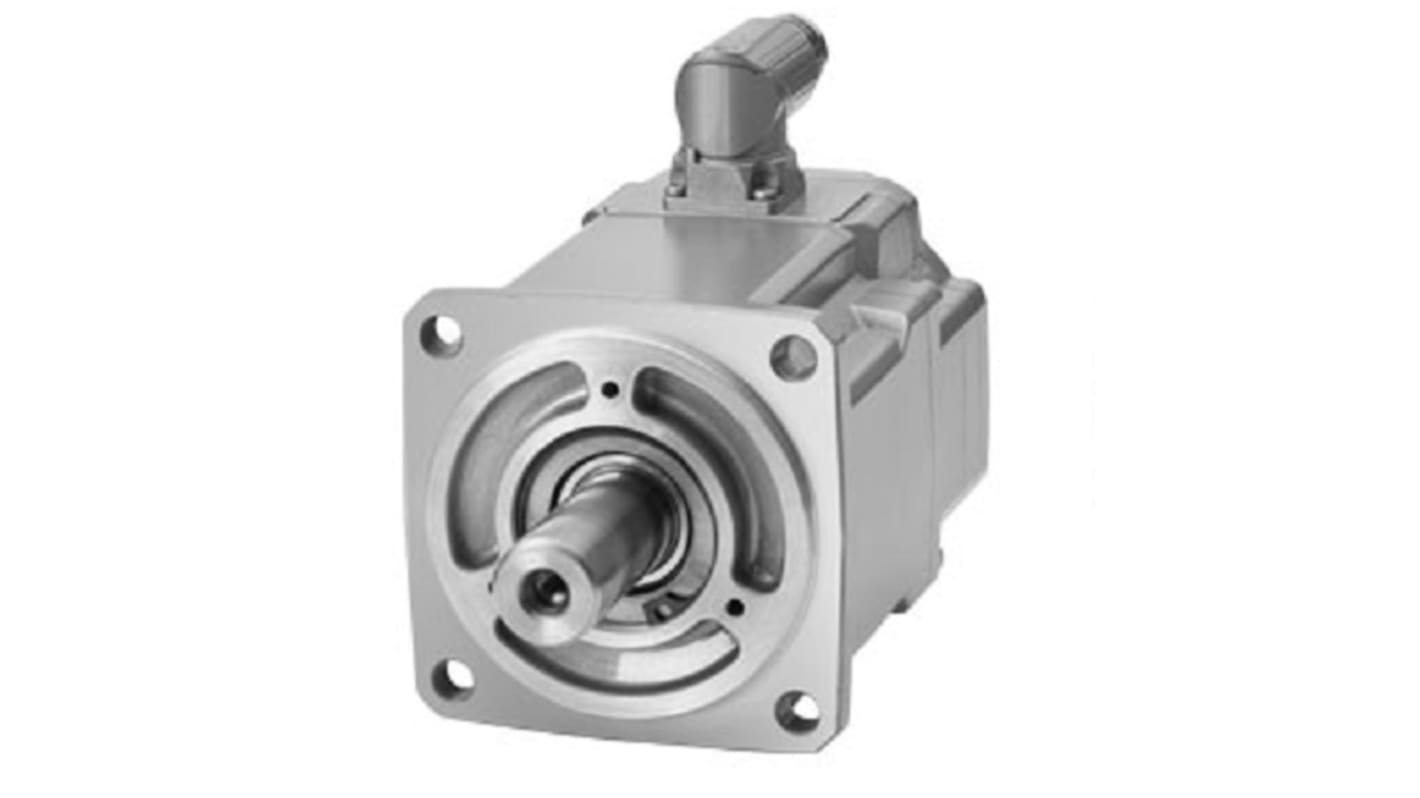 Servomotore Siemens 1FK2204-6AF00-0SA0, sincrono a magnete permanente, 1 kW, 3000 giri/min, coppia massima 10 Nm.