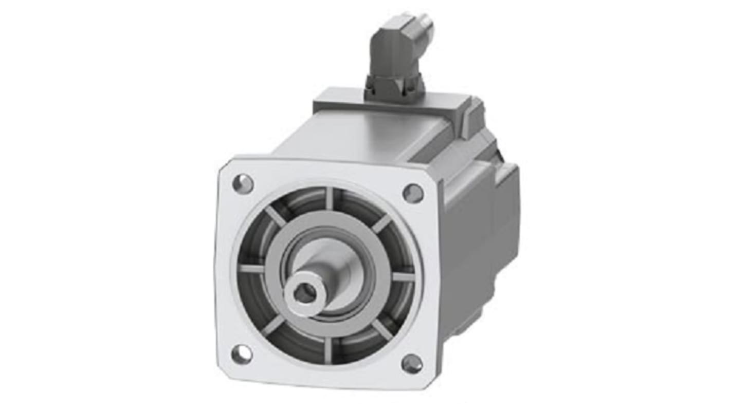 Servomotore Siemens 1FK2205-2AF00-0MA0, motore sincrono 0,94 kW, coppia massima 10,8 Nm, velocità 3000 giri/min.