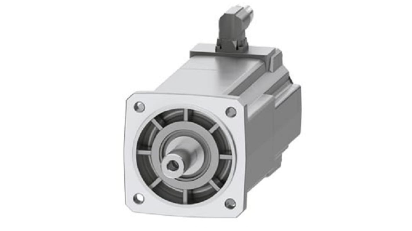 Servomotore Siemens 1FK2205-2AF10-0MA0, sincrono a magnete permanente, 10,8 Nm, 0,94 kW, 3000 giri/min, 19 mm.