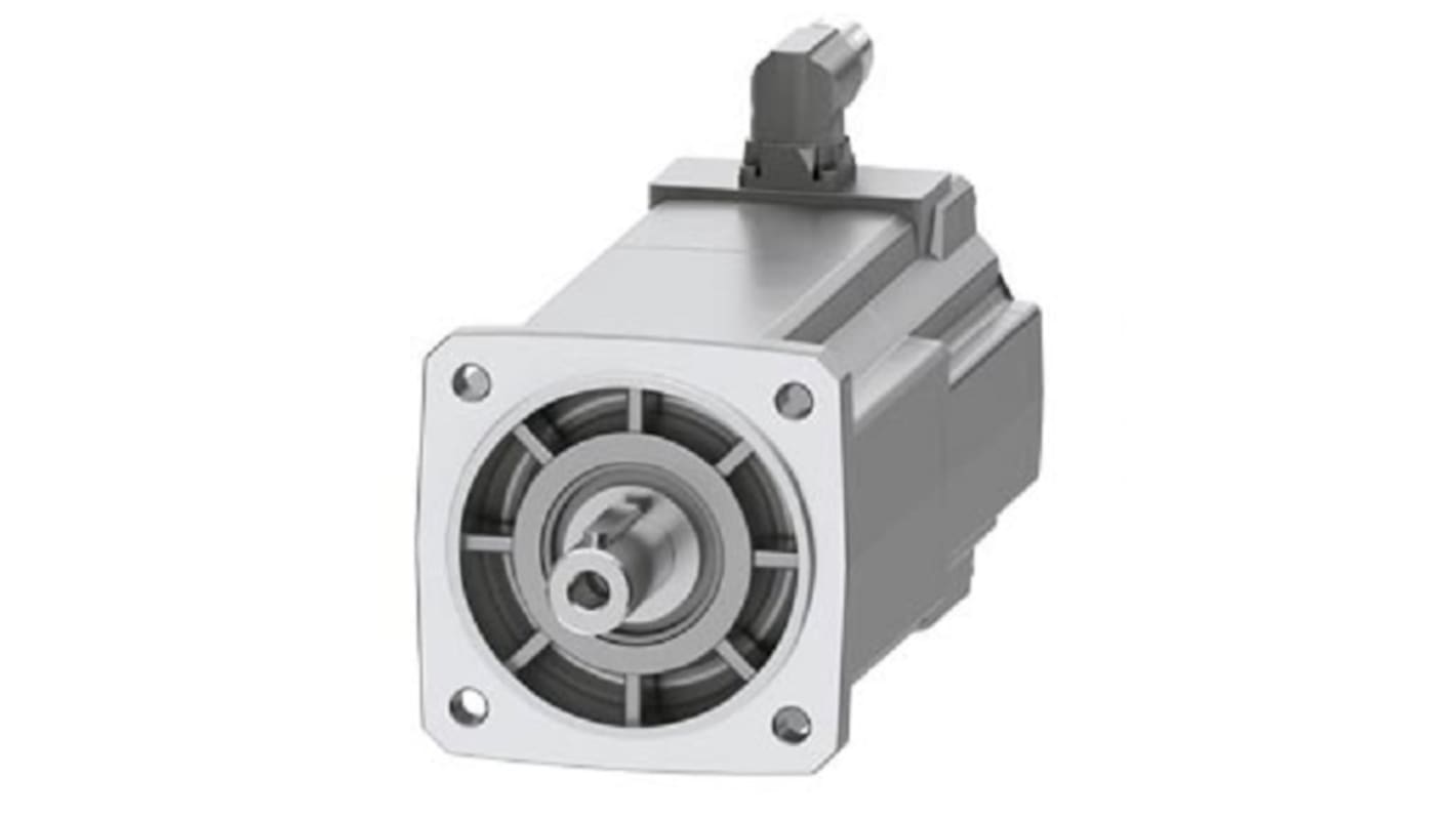 Servomotore Siemens 1FK2205-2AF11-1MA0, motore sincrono a magnete permanente, potenza 0,94 kW, coppia massima 10,8 Nm.
