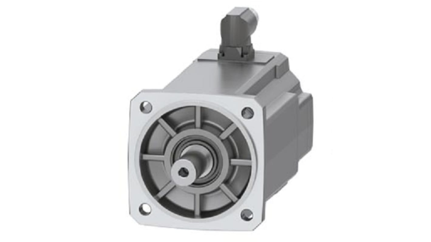 Servomotore Siemens 1FK2206-4AF00-0MA0, motore sincrono 2,85 kW, coppia massima 36 Nm, velocità 3000 giri/min.