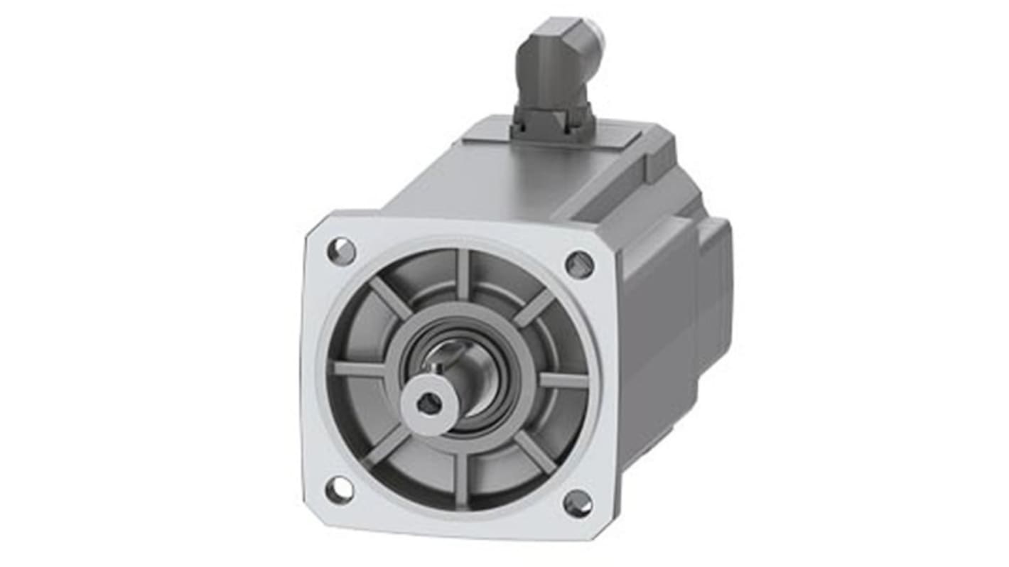 Servomotore Siemens 1FK2206-4AF00-1MA0: 36 Nm, 400-480V, 2,85 kW, Ø 24mm. Motore compatto per applicazioni industriali con raffreddamento naturale.