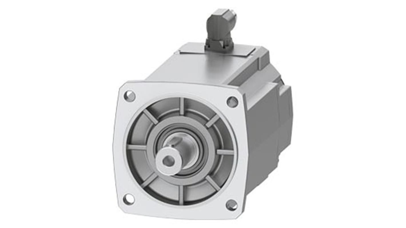 Servomotore Siemens 1FK2208-5AC01-1MA0, sincrono a magnete permanente, 4 kW, 80 Nm, 2000 giri/min, 400-480 V.