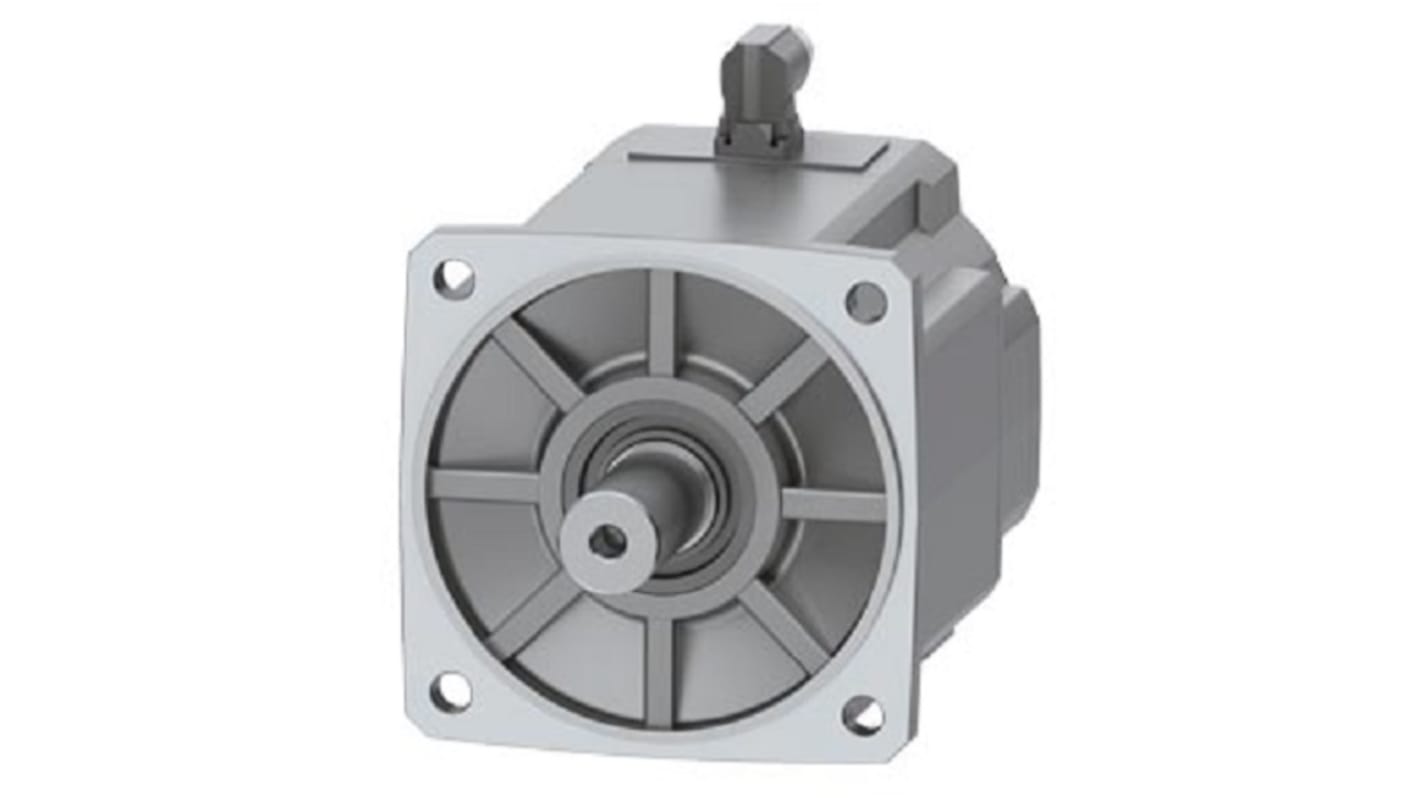 Servomotore Siemens 1FK2210-3AB00-0MA0, motore sincrono 4,5 kW, coppia massima 90 Nm, velocità 1500 giri/min.