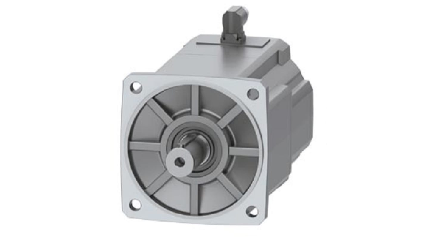 Servomotore Siemens 1FK2210-3AB11-1MA0, motore sincrono 4,5 kW, coppia massima 90 Nm, velocità 1500 giri/min.