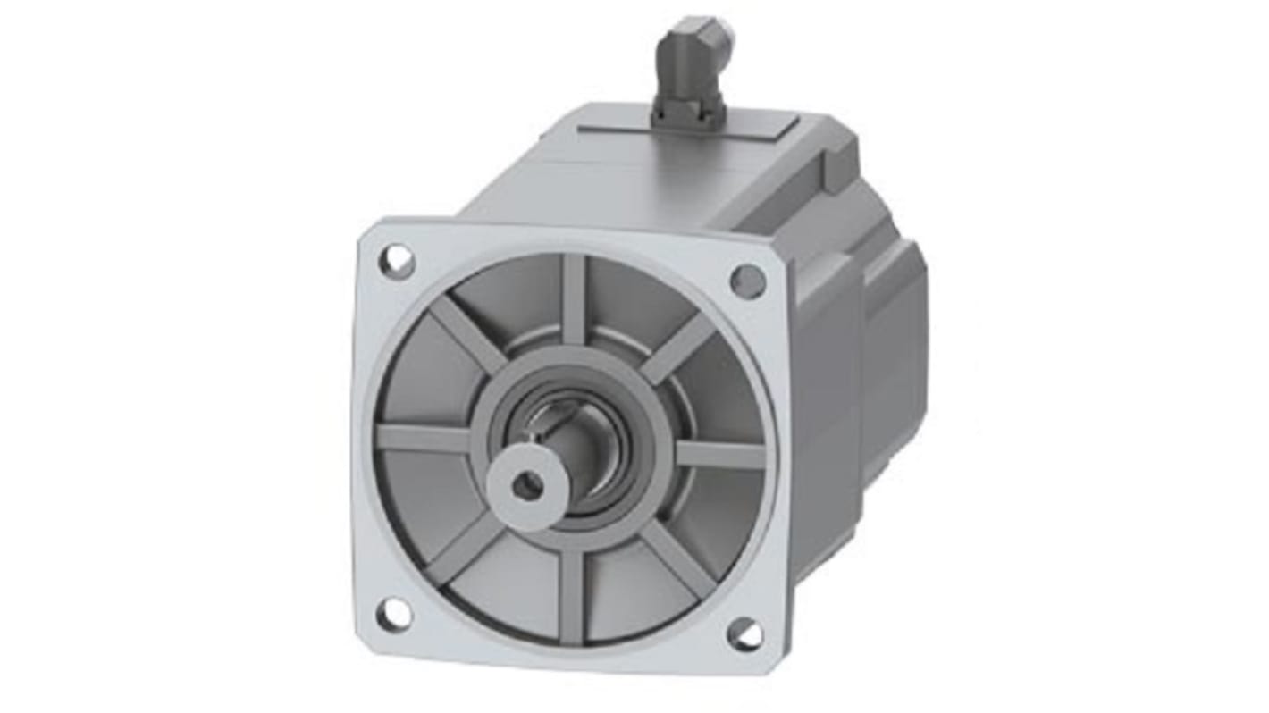 Servomotore Siemens 1FK2210-3AC11-1MA0, motore sincrono 5,5 kW, coppia massima 90 Nm, 2000 giri/min, alimentazione 400-480 V.