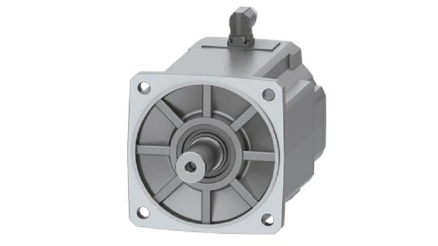 Servomotore Siemens 1FK2210-4AB01-0MA0, motore sincrono a magnete permanente, 5,4 kW, 1500 giri/min, coppia massima 120 Nm.