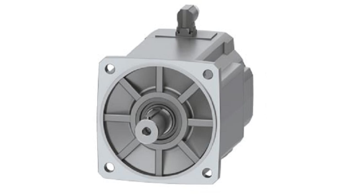 Servomotore Siemens 1FK2210-4AB01-1SA0, motore sincrono 5,4 kW, coppia massima 120 Nm, tensione 400-480 V, 1500 giri/min.