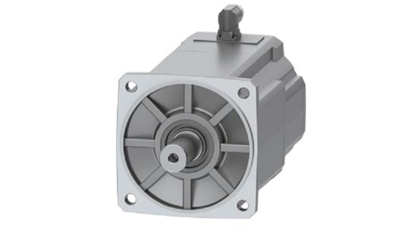 Servomotore Siemens 1FK2210-4AB10-0MA0, motore sincrono 5,4 kW, coppia 120 Nm, 1500 giri/min, alimentazione 400-480 V.