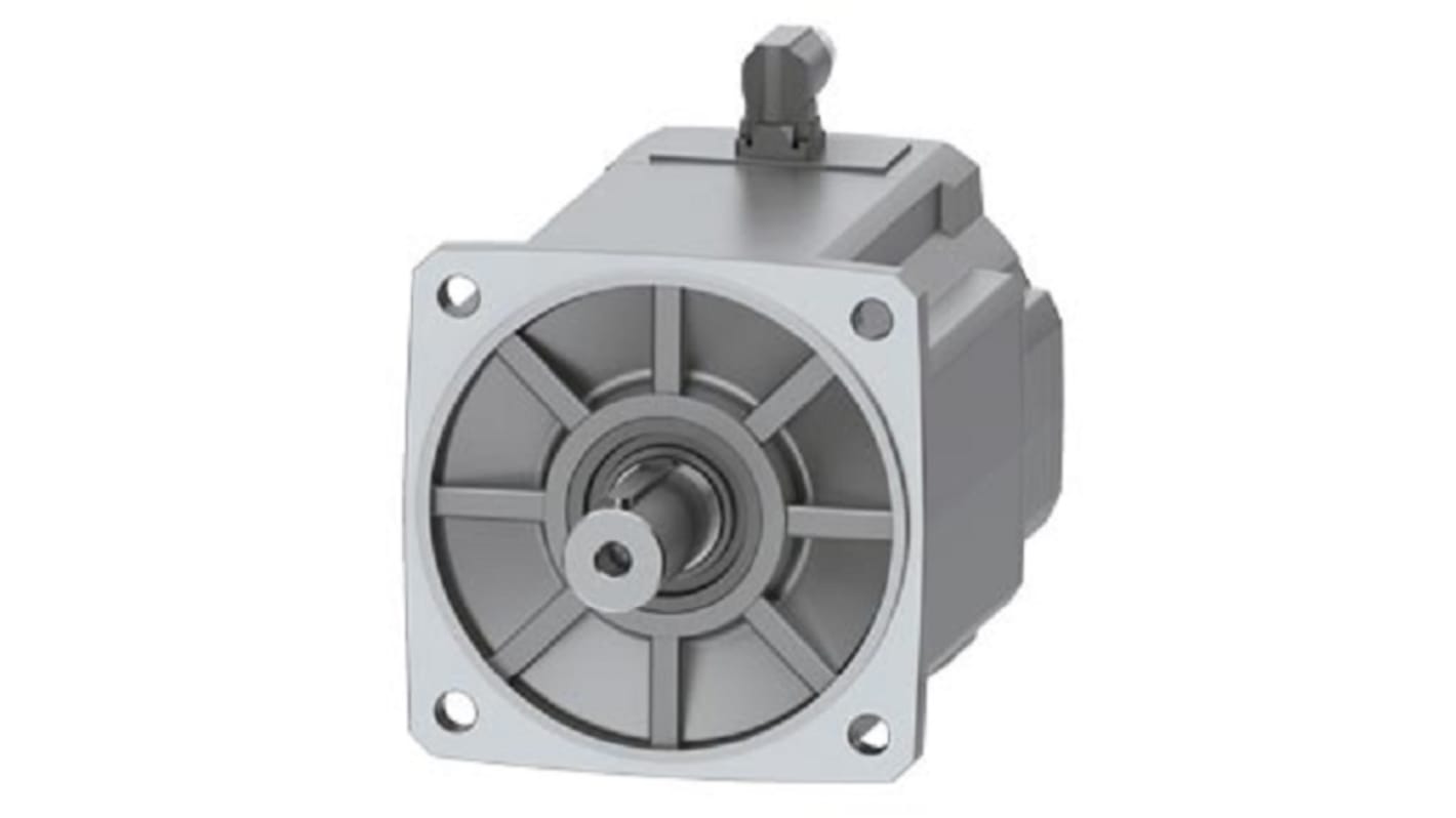 Servomotore Siemens 1FK2210-4AC00-1MA0, sincrono a magnete permanente, 6,4 kW, 120 Nm, 2000 giri/min, 400-480 V.
