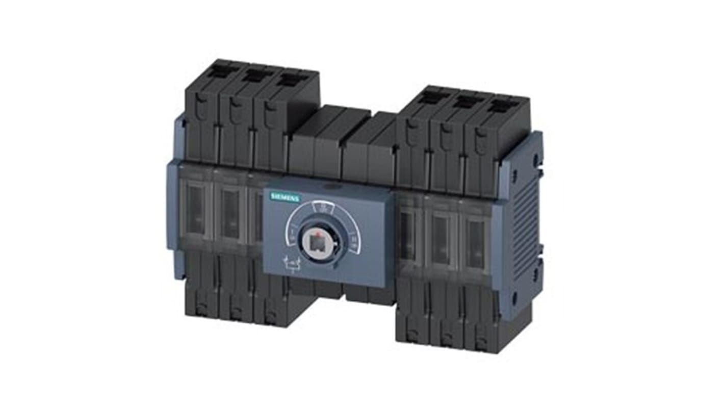 Contatto ausiliario Siemens 3KC0316-2ME00-0AA0, azionamento manuale, 8 CO, design senza leva, compatibile con dispositivi 3KC.