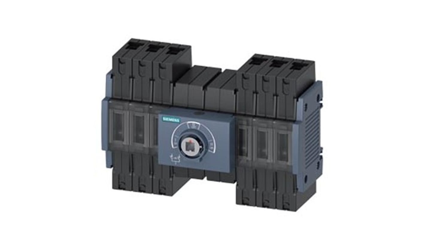 Contatto ausiliario Siemens 3KC0322-2ME00-0AA0, azionamento manuale, 8 CO, design senza leva, per dispositivi di commutazione 3KC.