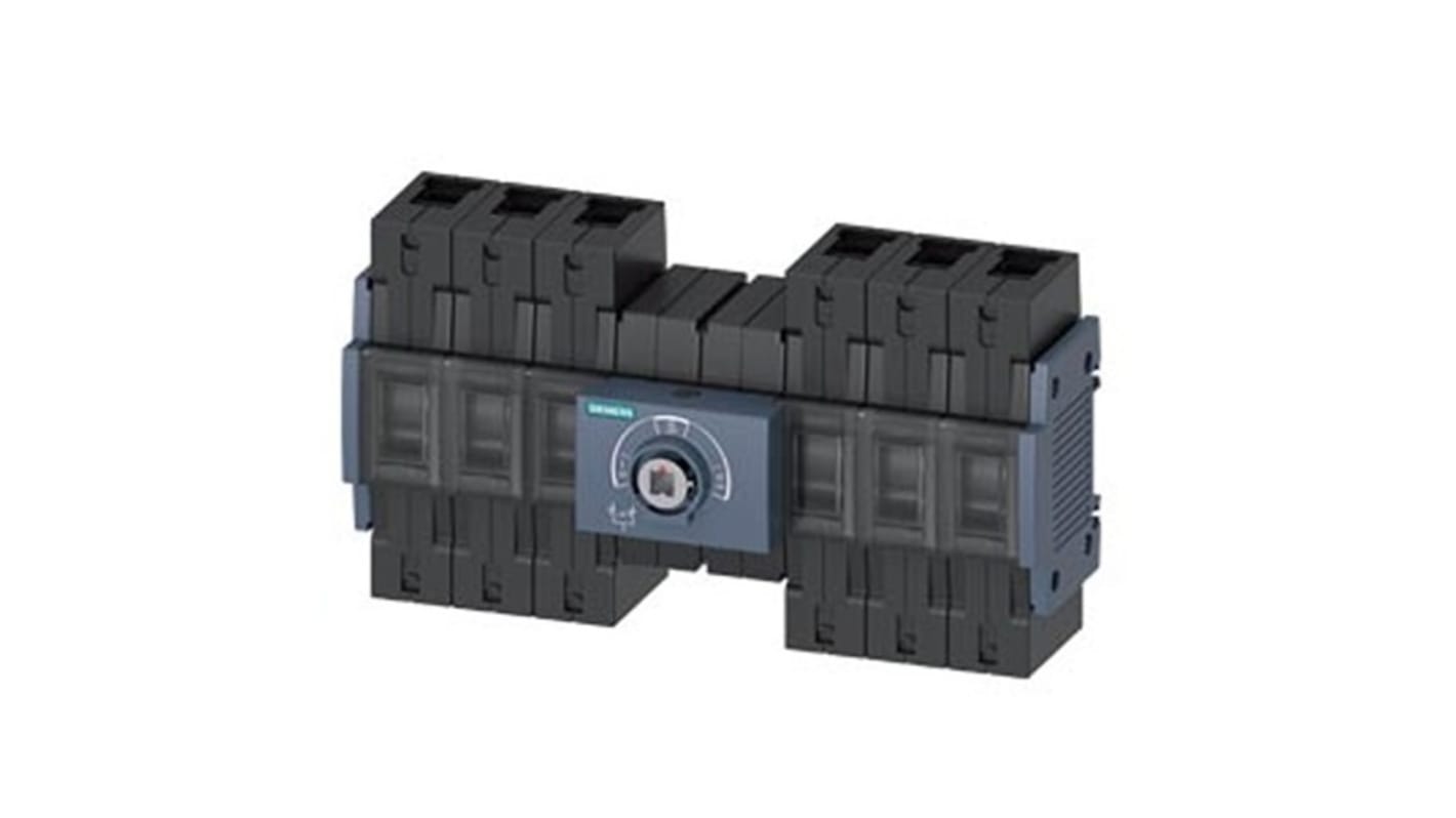 Contatto ausiliario sezionatore Siemens 3KC0328-2NE00-0AA0, azionamento manuale, 8 CO, design senza leva.