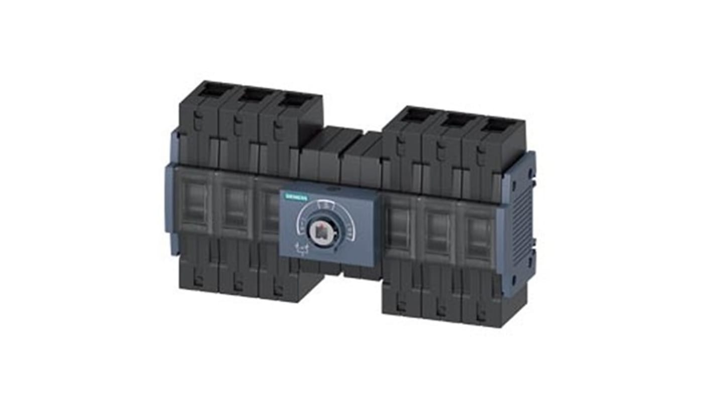 Contatto ausiliario sezionatore Siemens 3KC0332-2NE00-0AA0, azionamento manuale, 8 CO, design senza leva.