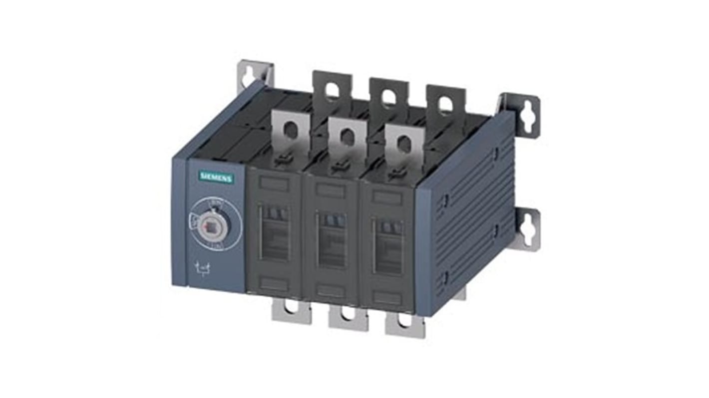 Siemens contatto ausiliario sezionatore 3KC0340-0PE00-0AA0, 12 NC e 12 NA, azionamento manuale, design senza leva.