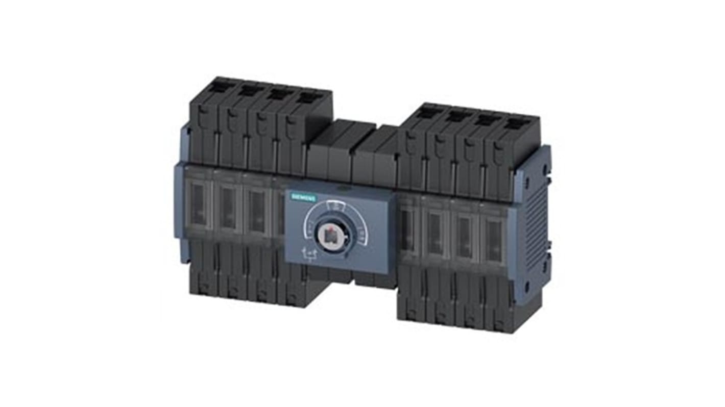 Contatto ausiliario Siemens 3KC0416-2ME00-0AA0, 8 CO, azionamento manuale, design senza leva, per dispositivi 3KC.