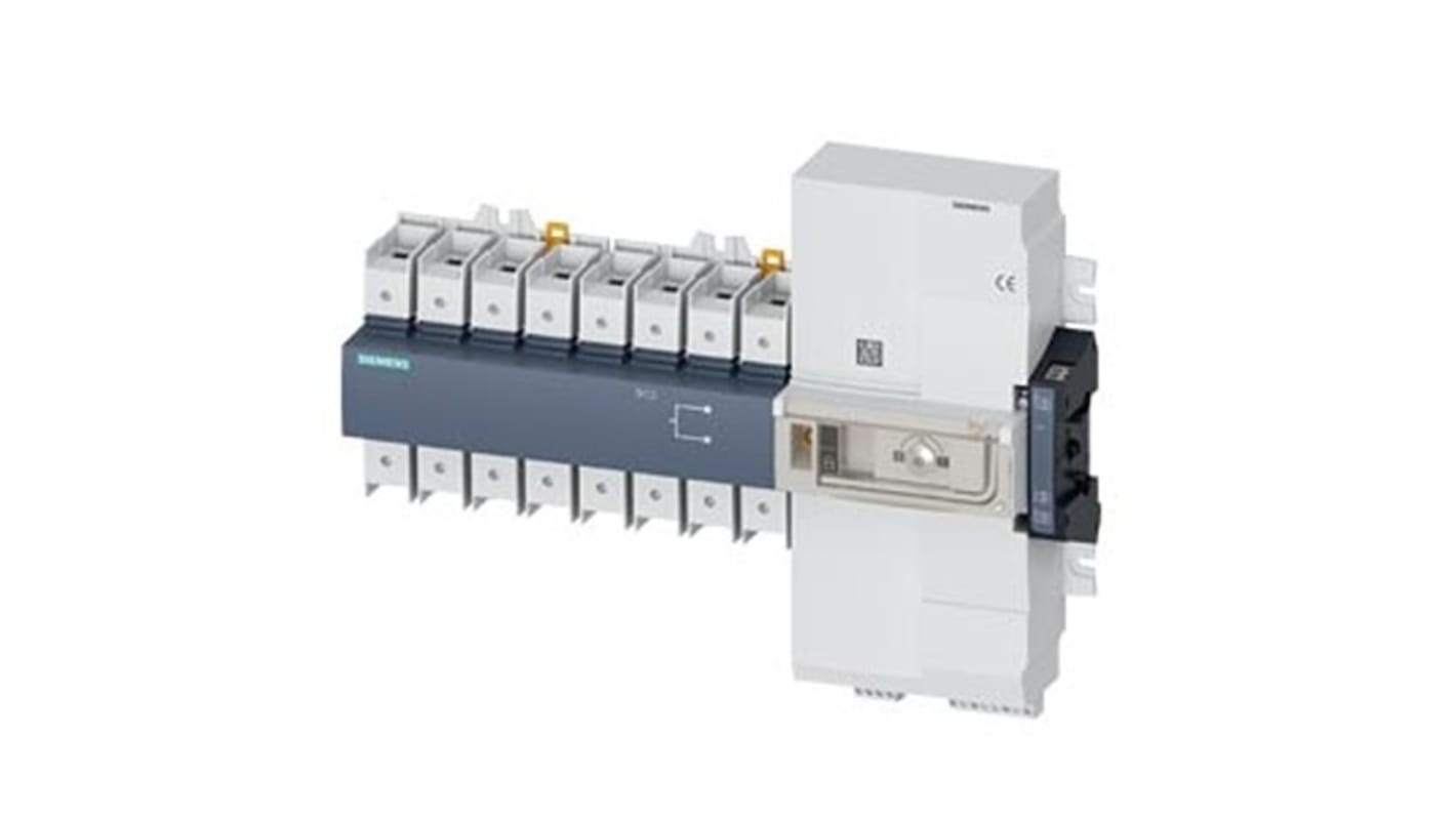 Contatto ausiliario Siemens 3KC3434-2AA22-0AA3, dispositivo di commutazione motorizzato con 3 contatti CO.