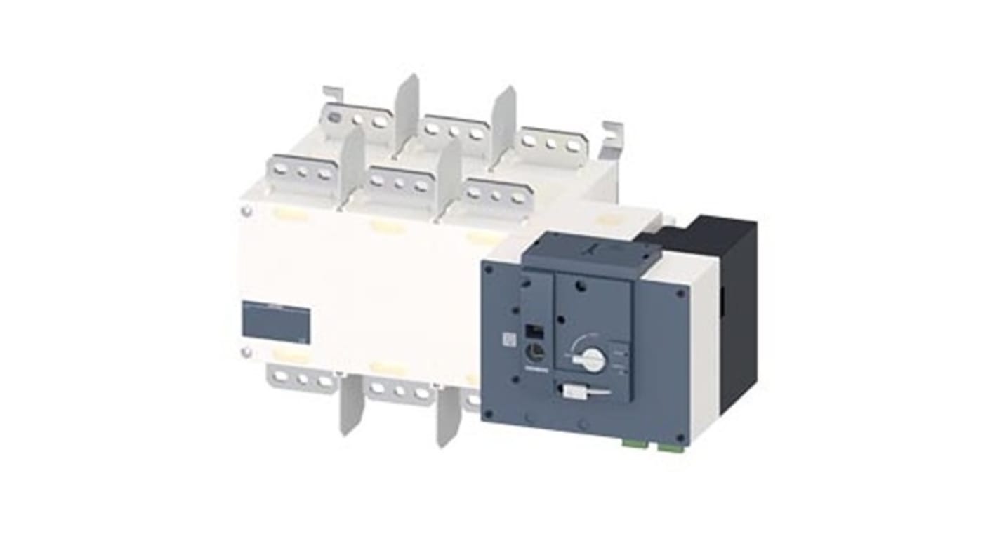 Contatto ausiliario sezionatore Siemens 3KC4354-0HA21-0AA3, 3 NA e 4 CO, azionamento remoto, compatibile con 3KC.