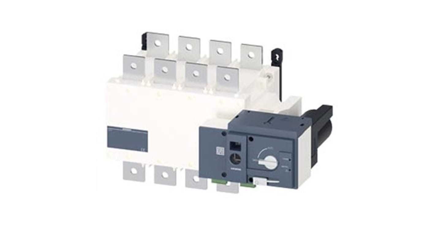 Contatto ausiliario sezionatore Siemens 3KC4446-0EA21-0AA3, 3 NA e 4 CO, per dispositivi di commutazione 3KC.