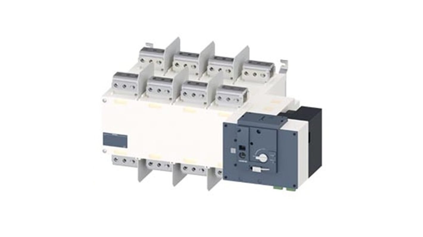 Contatto ausiliario sezionatore Siemens 3KC4460-0JA21-0AA3, 3 NA e 4 CO, azionamento remoto, per dispositivi 3KC.