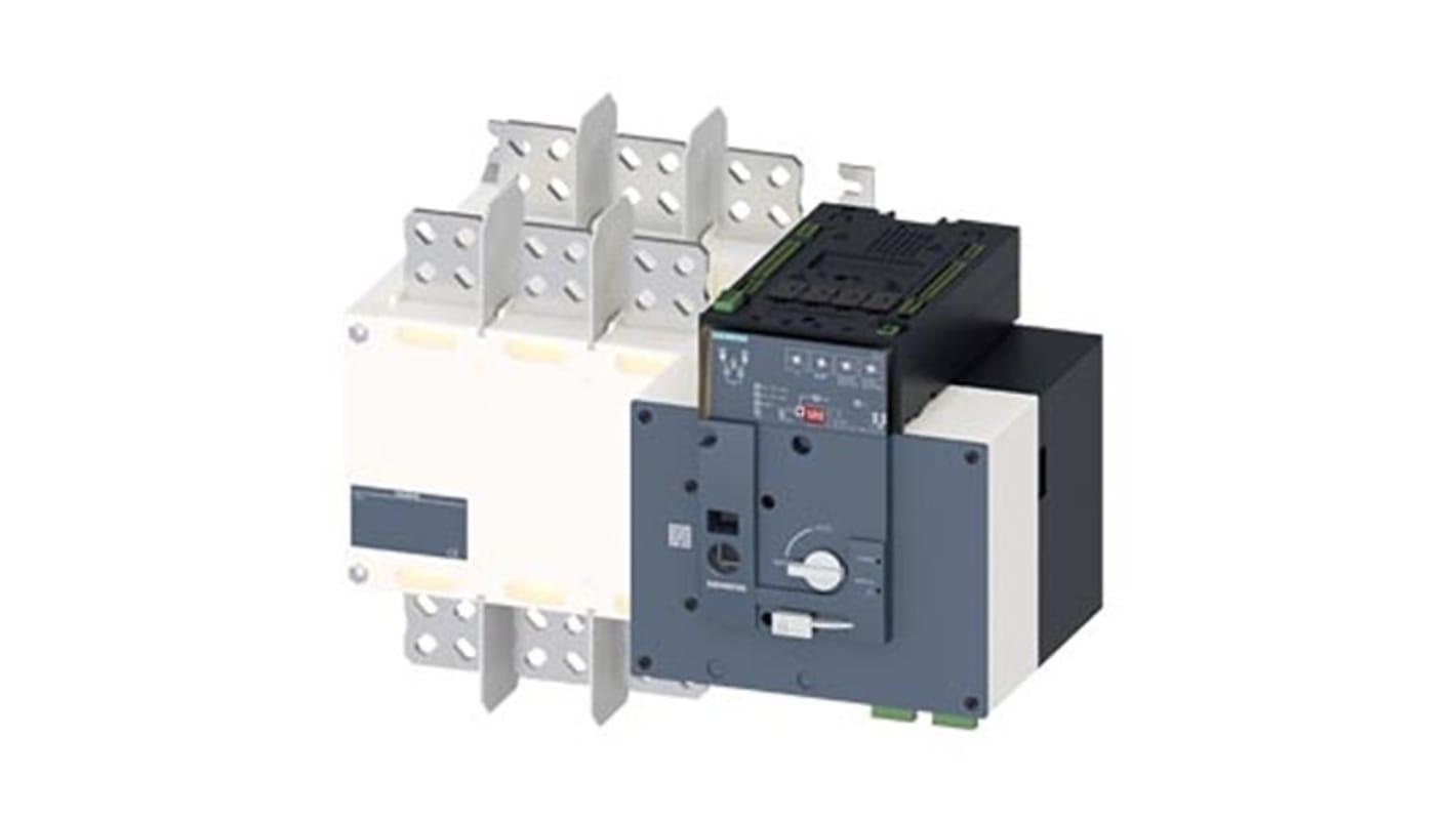 Contatto ausiliario motorizzato Siemens 3KC8352-0GA22-0GA3, 3 NA e 4 CO, per dispositivi di commutazione 3KC.