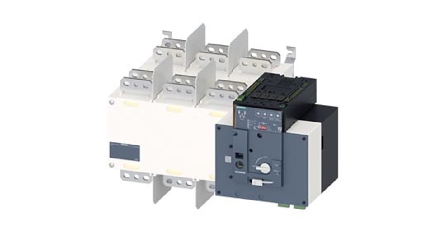 Contatto ausiliario sezionatore Siemens 3KC8356-0JA22-0GA3, 3 NA e 4 CO, per dispositivi di commutazione 3KC.