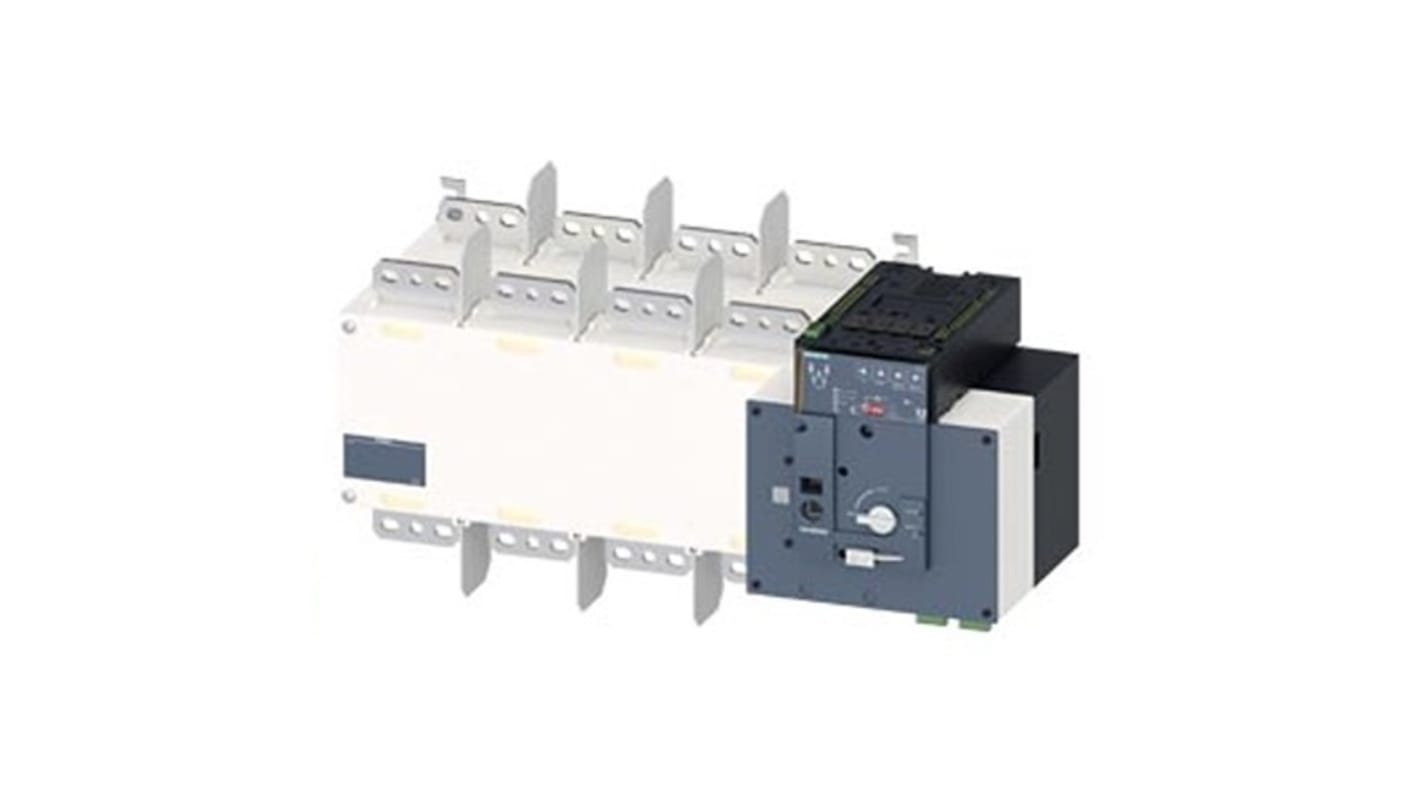 Contatto ausiliario sezionatore Siemens 3KC8454-0HA22-0GA3, 3 NA e 4 CO, per dispositivi di commutazione 3KC.