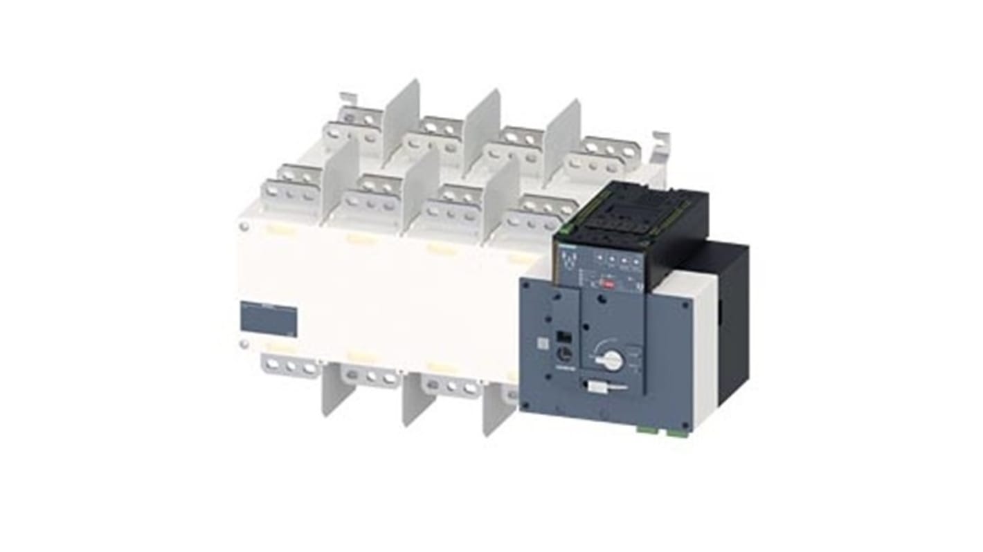 Contatto ausiliario sezionatore Siemens 3KC8458-0JA22-0GA3, 3 NA e 4 CO, per dispositivi di commutazione 3KC.