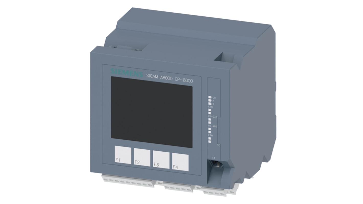 CPU PLC digitale Siemens 6MF2101-1AB10-0AA, montaggio su guida, classe di protezione IP40, Modbus RTU slave.