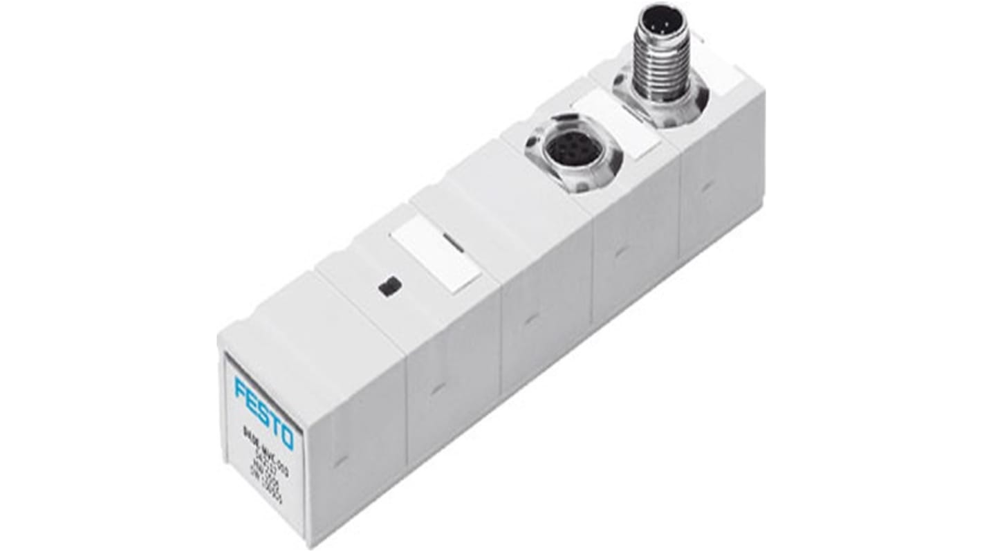 Festo DADE-MVC-420, accessori per sensori con connettore M12, precisione di ripetizione 0,1 mm, resistenza alla corrosione.
