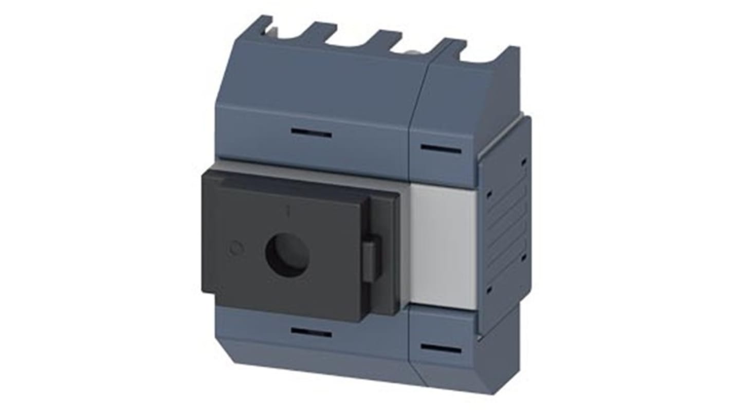 Sezionatore interruttore Siemens 3KD0140-2KG20-3, 4 poli, montaggio su guida DIN, corrente 16A, protezione IP10.