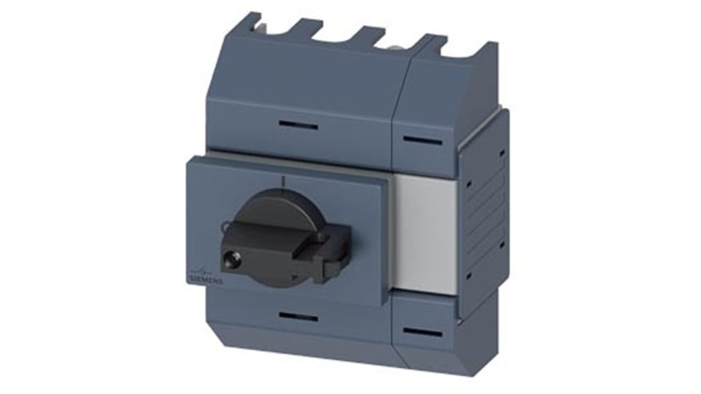 Sezionatore interruttore Siemens 3KD0142-2KG20-3, 4 poli, montaggio su guida DIN, corrente 16A, protezione IP10.