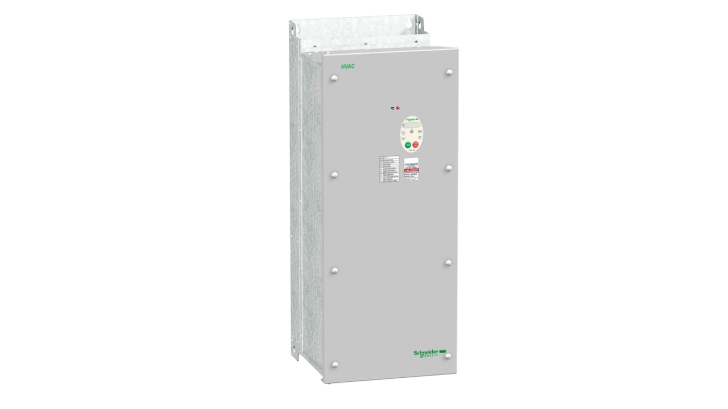 Avviatore a velocità variabile Schneider Electric ATV212WD22N4C, potenza 22 kW, 480 V, 33,1 A, per motori asincroni trifase.
