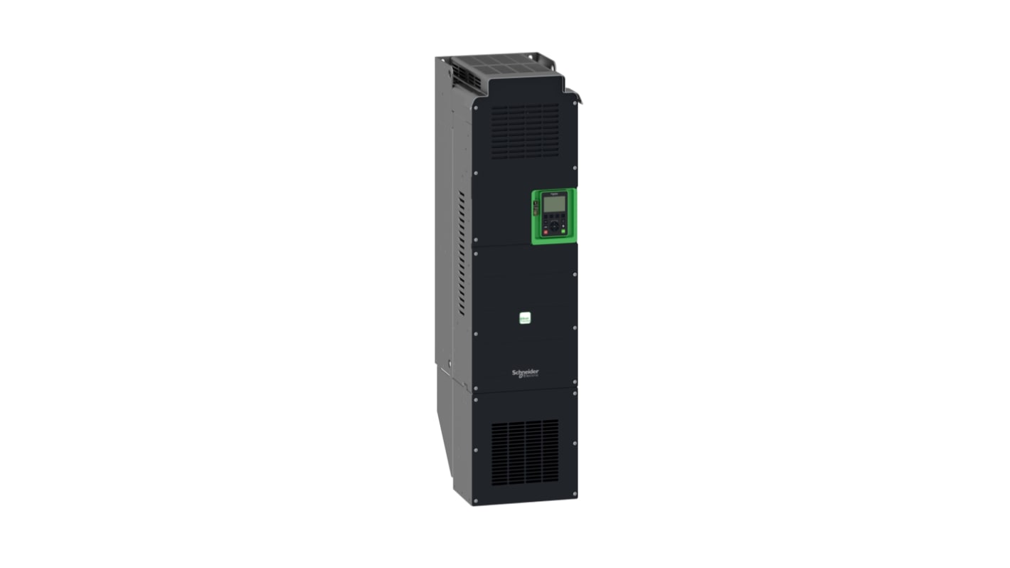 Avviatore a velocità variabile Schneider Electric ATV630D55M3, potenza 55 kW, 240 V, 3 fasi, per motori asincroni e sincroni.