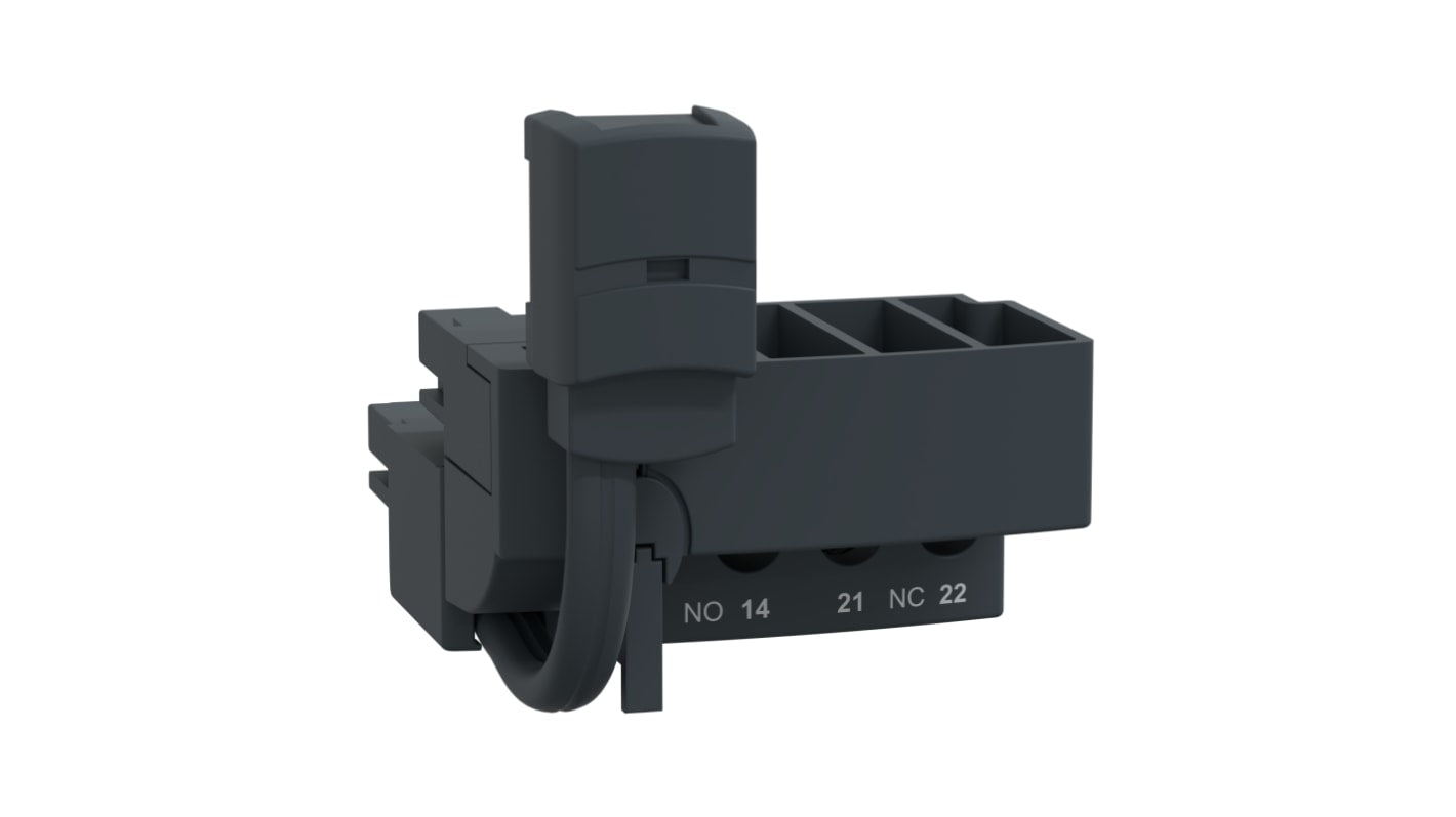 Modulo di comunicazione Schneider Electric LU9BN11C per controllo ON/OFF motori unidirezionali, compatibile Modbus ed Ethernet.