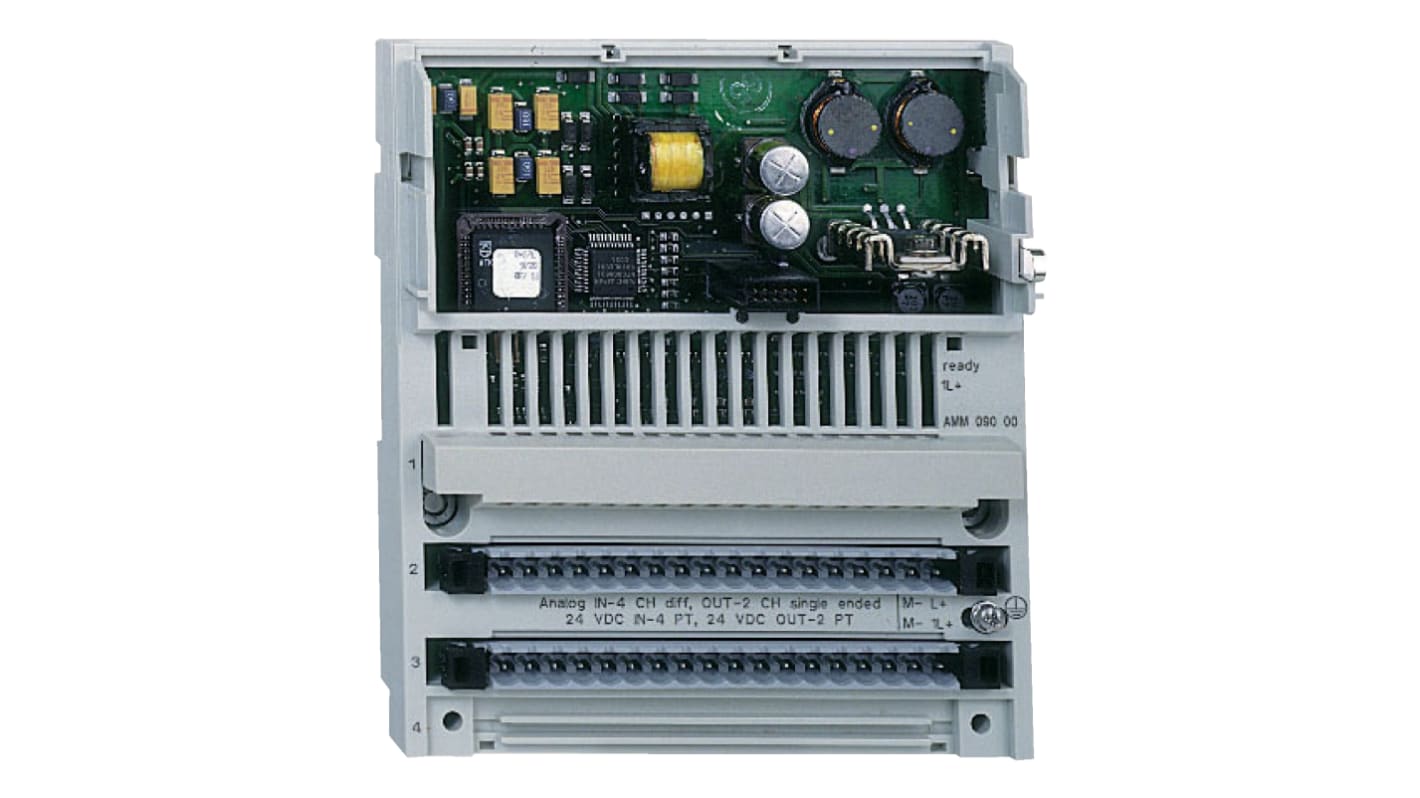 Schneider Electric 170AEC92000, contatore Modicon Momentum IP20 con 6 ingressi e 4 uscite, conteggio fino a 200 KHz.