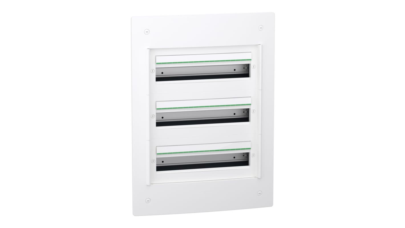 Contenitore modulare Schneider Electric LVSXS318, 3 fori, montaggio a filo, 54 moduli, profondità 80 mm, classe II, IP30/IP40.